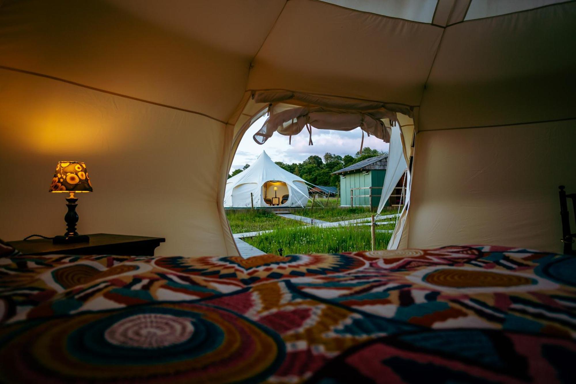 Luxury Glamping Retreat In Battle Exterior foto