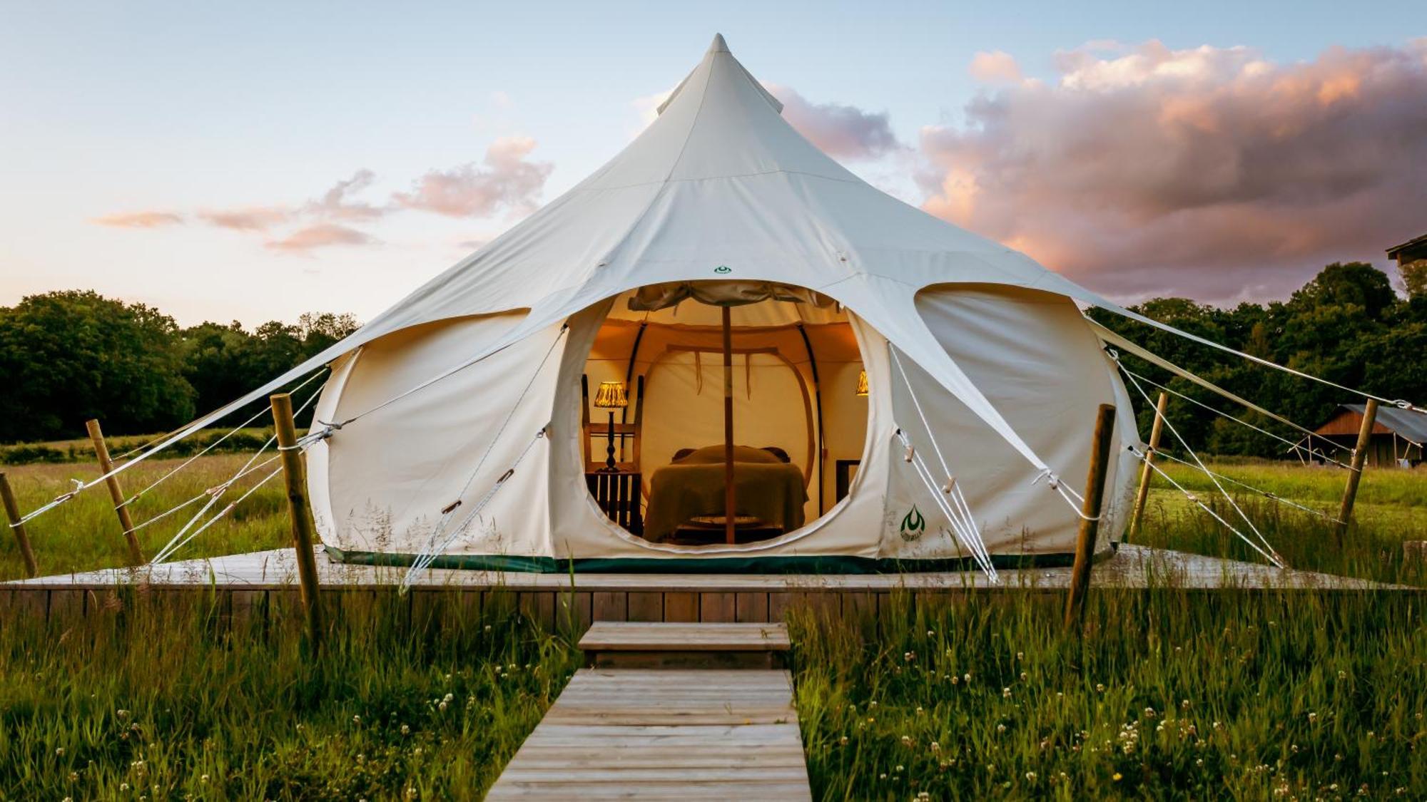 Luxury Glamping Retreat In Battle Exterior foto