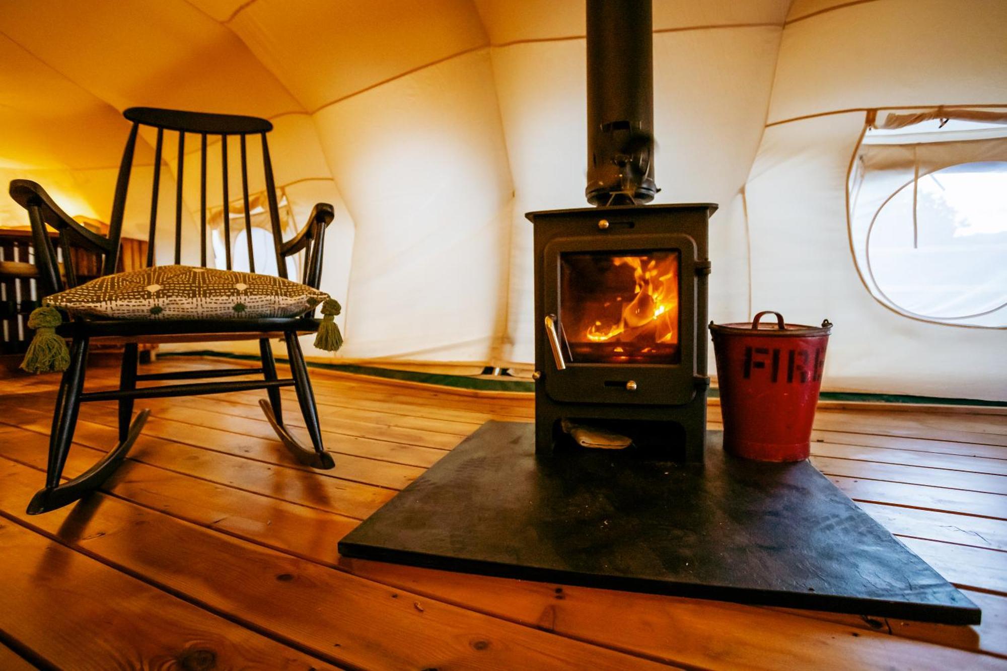 Luxury Glamping Retreat In Battle Exterior foto