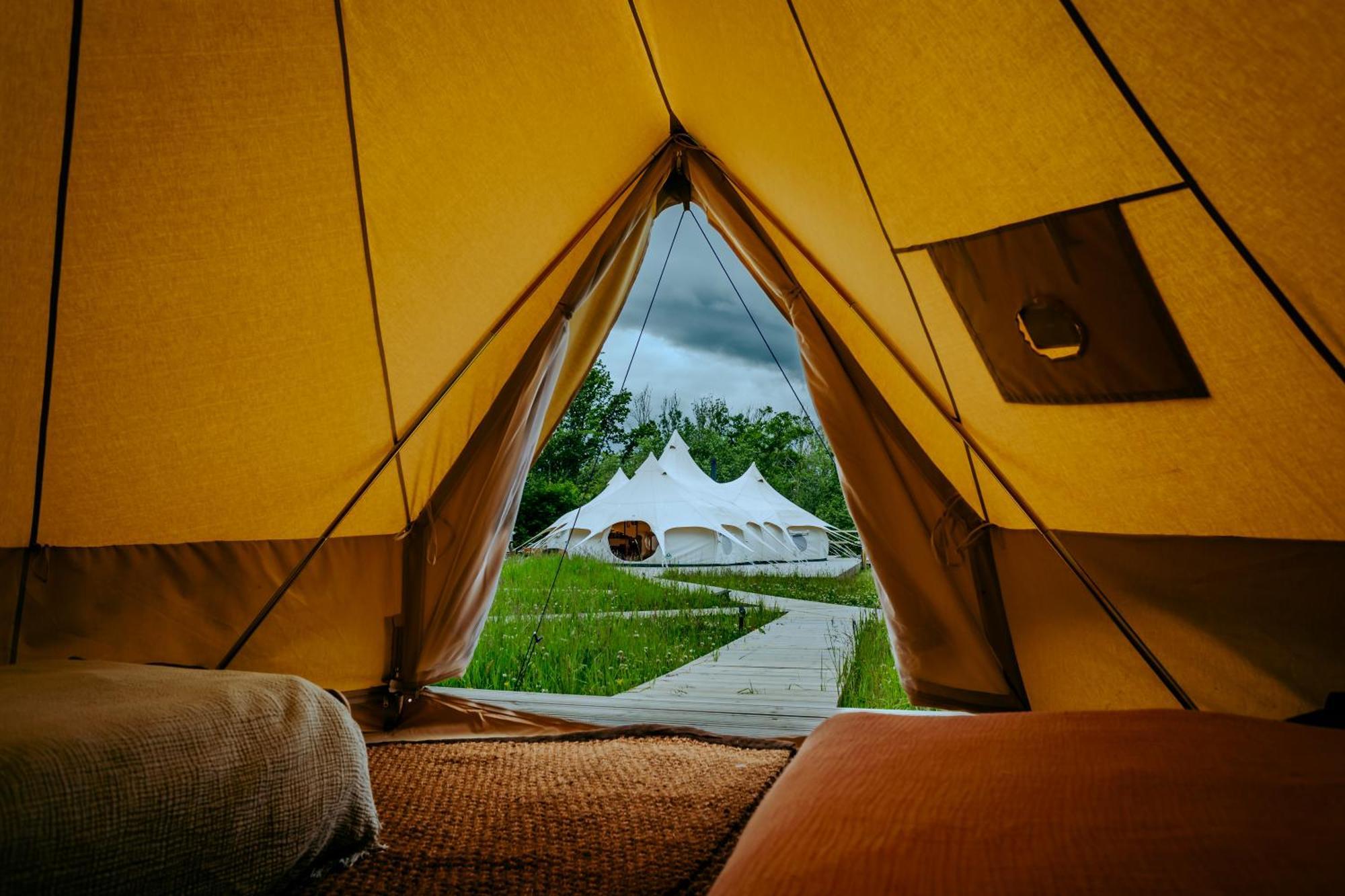 Luxury Glamping Retreat In Battle Exterior foto
