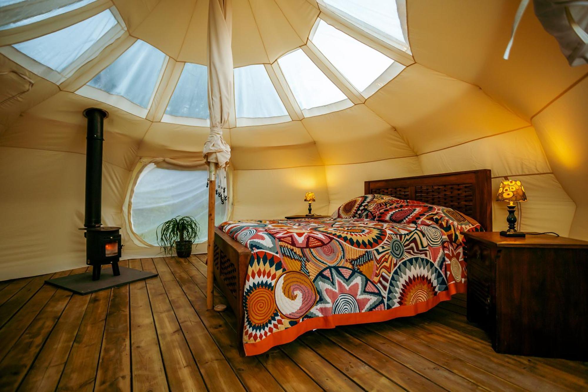 Luxury Glamping Retreat In Battle Exterior foto