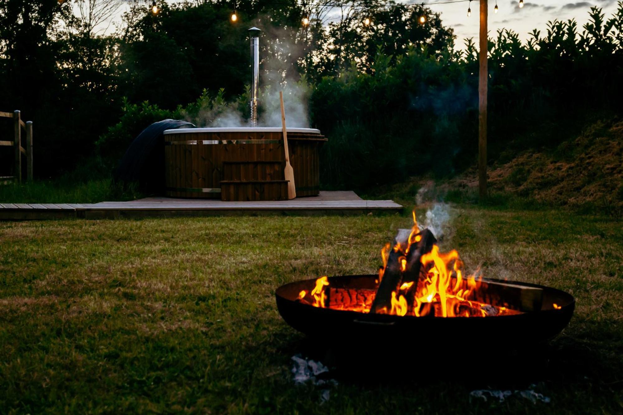 Luxury Glamping Retreat In Battle Exterior foto
