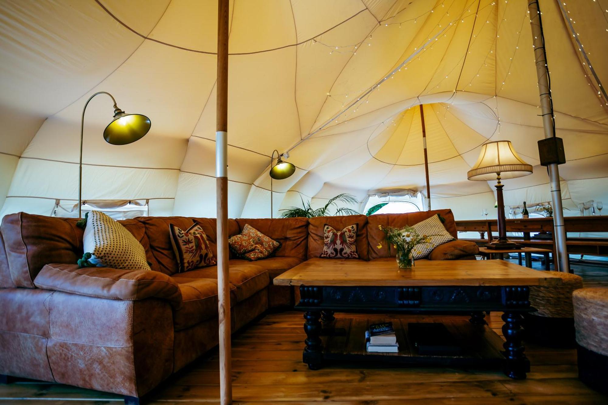 Luxury Glamping Retreat In Battle Exterior foto