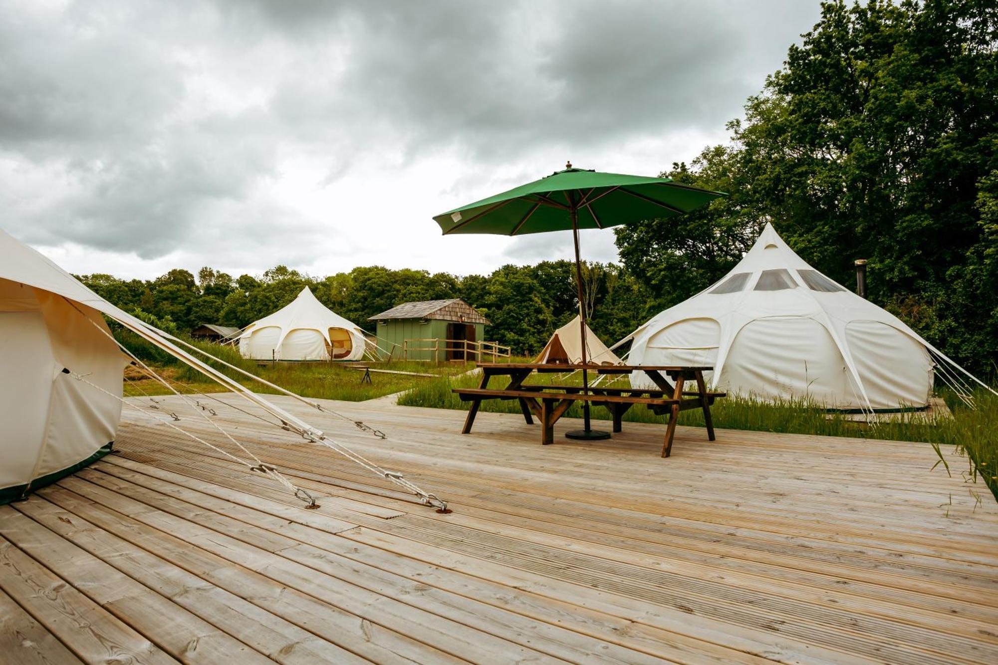 Luxury Glamping Retreat In Battle Exterior foto