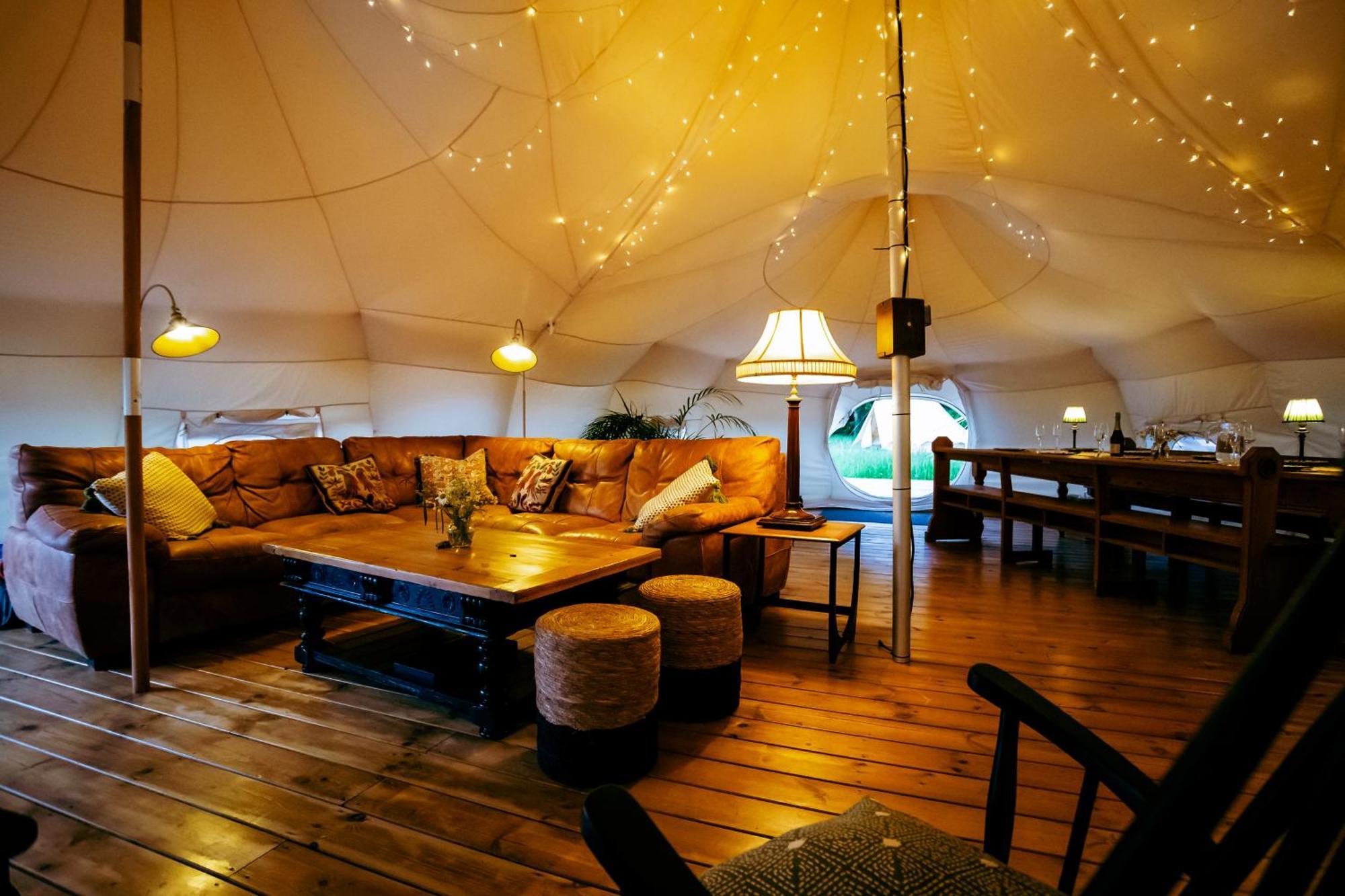 Luxury Glamping Retreat In Battle Exterior foto