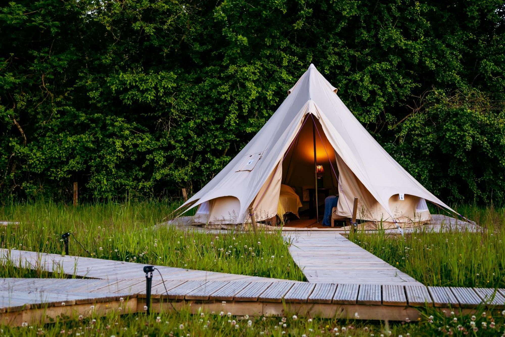 Luxury Glamping Retreat In Battle Exterior foto